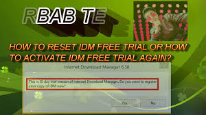 Internet download manager free trial version for 30 days features include: Free Trial Idm Idm Activator 6 38 Build 16 Crack With Serial Key Free Download 2021 Idm Trial Reset And Registration Full Version For Free Mother