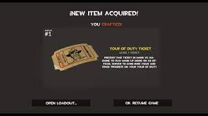 tour of duty ticket in tf2