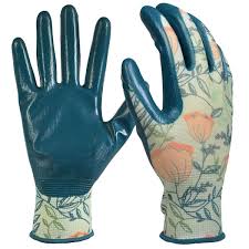 Medium Nitrile Coated Garden Gloves