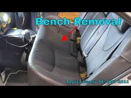Rear Seat Removal