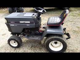 94 craftsman ii gt6000 garden tractor
