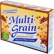 multigrain chocolate chip cereal bars