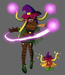OC] Witch hazel from plants vs zombies 2 : r/MoeMorphism