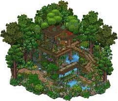 Jungle Treehouse By Cutiezor