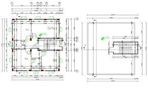 2 Bhk Autocad House Plan Dwg File