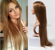 Brazilian Remy Human Hair Wig Honey Blonde Straight Full Lace Wig Lace Front Wig Straight Human Hair Remy Human Hair Wigs Human Hair Wigs Blonde