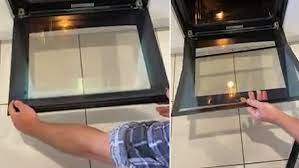 Remove Oven Glass Door