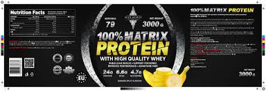 100 whey protein matrix banana split 6