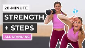 20 minute strength walking workout