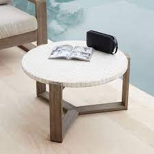 Mosaic Outdoor Round Coffee Table 32