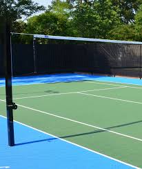 volley ball court flooring quality