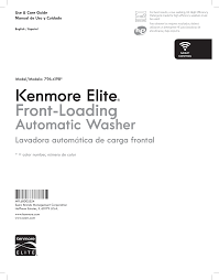Automatic washer with calypso wash motion. Kenmore Elite 41983 Owners Manual Manualzz