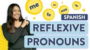 reflexive ouns in spanish