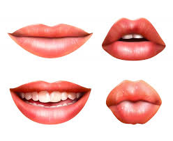 smiling lips images free on