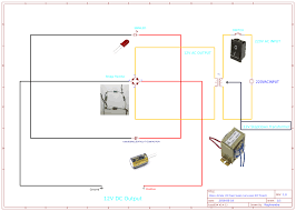 make a simple 12v power supply unit
