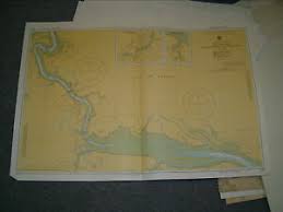 Details About Vintage Admiralty Chart 2572 Uk The Swale Windmill Crk To Queenboro 1977 Edn