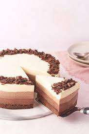 Triple Chocolate Mousse Torte gambar png