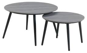 Chairside end tables end tables are great additions to any living room. Nest Of Tables Vebbestrup Grey
