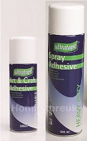 spray adhesive heavy duty art craft