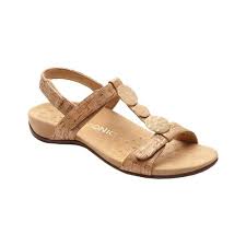 Womens Vionic With Orthaheel Technology Farra T Strap Sandal