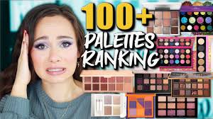 ranking every palette i tried in 2022