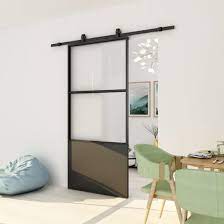 Modern Glass Sliding Barn Door Hardware