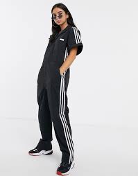 Also set sale alerts and shop exclusive offers only on shopstyle. Adidas Originals X Fiorucci Three Stripe Boiler Suit In Black Asos