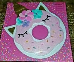 'star wars' father's day card. Papyrus Mother S Day Card 3d Glass Bead Sprinkled Donut Unicorn Nwt Ebay