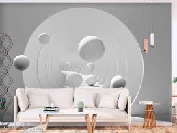 3d and perspective wall murals