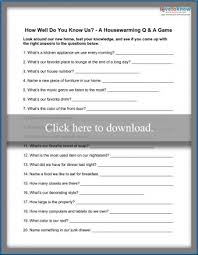 Search by category or subject. Printable Housewarming Game Lovetoknow