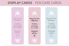You can also browse through all the existing cards and all the decks published by the community. Pen Display Card Epoxy Pen Care Card Pen Holder 1303533 Cut Files Design Bundles