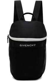 givenchy black white g trek backpack