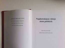 Najdawniejsze dzieje ziem polskich do VII wieku tom 1 Białystok Skorupy •  OLX.pl
