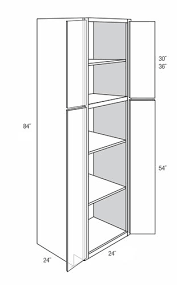 tall double door pantry cabinet 18w x