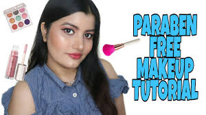 makeup using only paraben free s