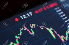 Business And Trading Finance Contept Stock Exchange Market Chart