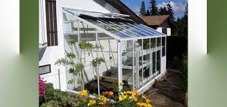 Traditional Glass Lean To Greenhouse