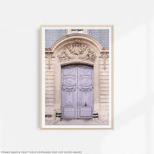 Purple French Doors Photo Door