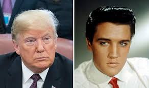 You can see pictures from the in addition to elvis himself, one man played a major role in shaping the king's iconic hair looks. Trump News Us President Compares Himself To Elvis At A Rally In Tupelo Mississippi World News Express Co Uk