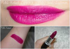 mac rebel lipstick photos swatches