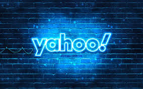 wallpapers yahoo blue logo 4k
