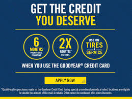 Drive now and pay later with fast and easy financing at tire rack. The Goodyear Credit Card