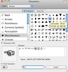 Mac 101 Inserting Or Typing Uncommon Characters Engadget