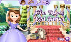 sofia the first the royal red carpet