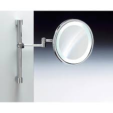 Lighted Magnifying Mirror Wall Mounted