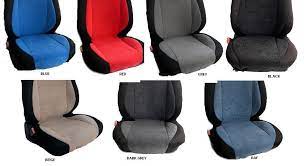 Velour Seat Covers With Synthetic