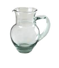Recycled Glass Pitcher Small Couleur