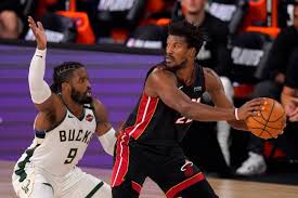 Khris middleton o/u 18.5 points vs. Jimmy Butler Scores 40 Leads Miami Heat Past Bucks In Game 1 Miami Herald