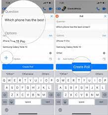 Maybe you would like to learn more about one of these? How To Create Poll In Facebook Messenger Group Chat On Iphone Igeeksblog