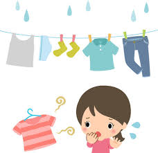 KHỬ MÙI HÔI CƠ THỂ, CHỮA HÔI NÁCH, HÔI MIỆNG - 5 mẹo giúp khử mùi hôi quần áo ngày mưa